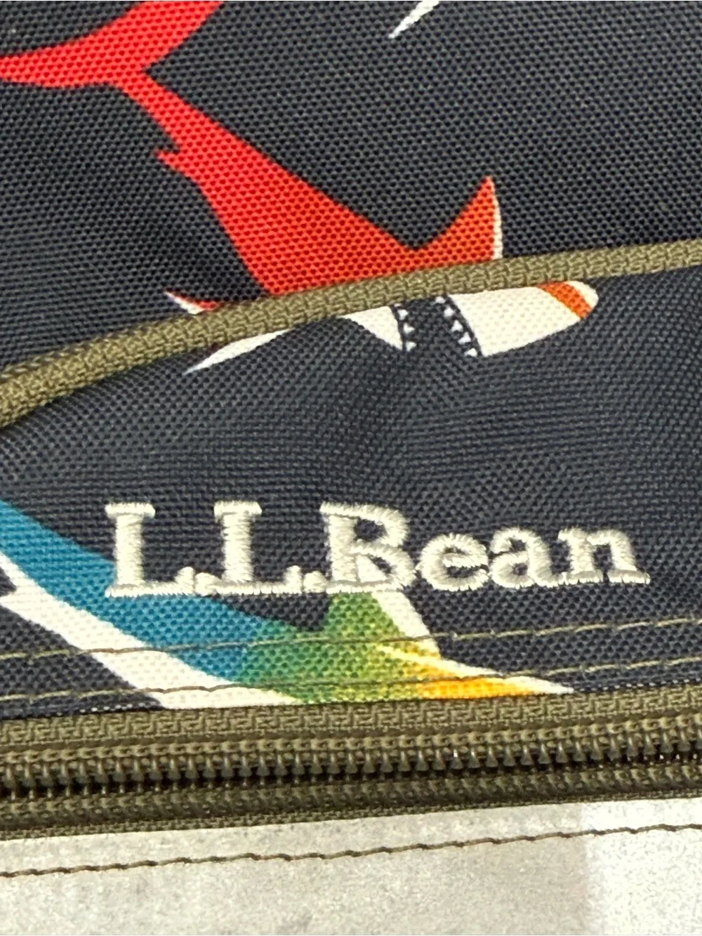 L.L. Bean Junior Original Kids School Backpack Book Pack Dinosuars 17L